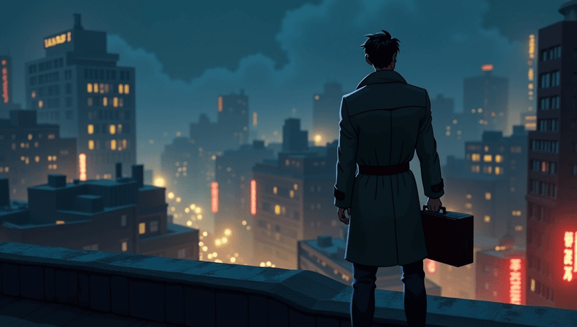 Crime Thriller genre illustration