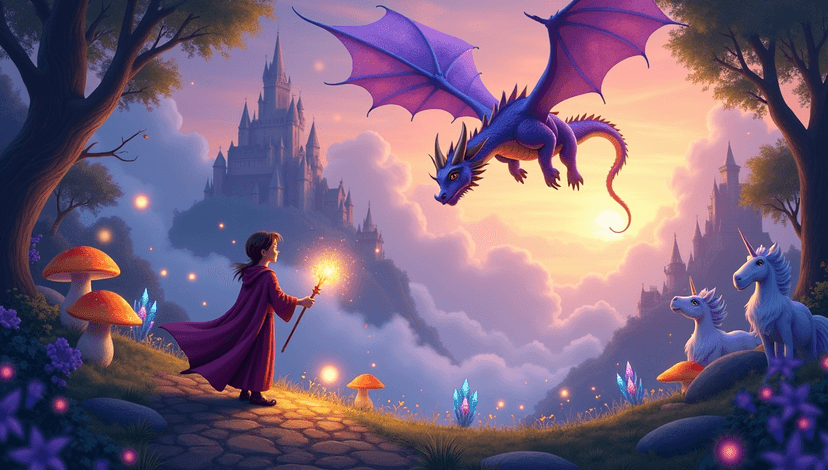 Fantasy genre illustration