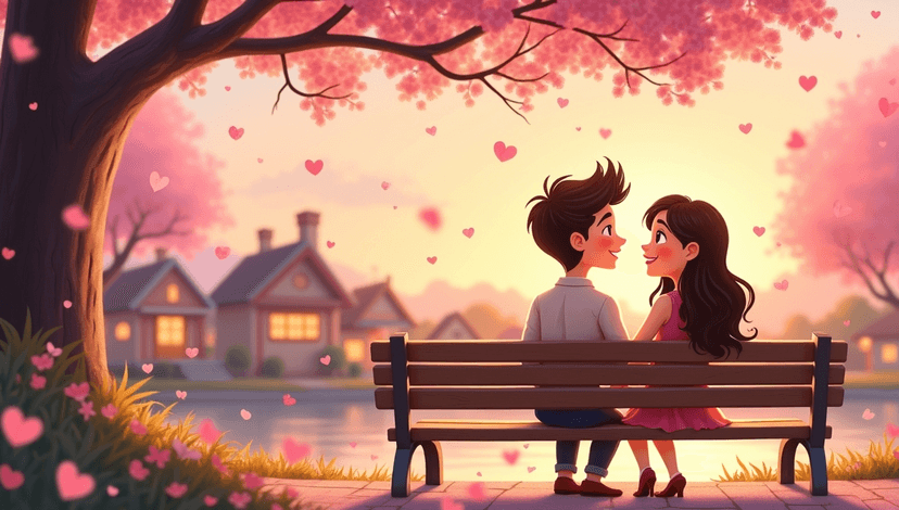 Romance genre illustration